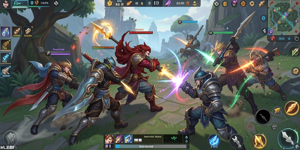 Gameplay mendebarkan dalam MLBB8 dengan grafis menawan.