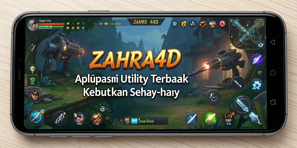 Tampilan antarmuka ZAHRA4D yang intuitif dan mudah dipahami.